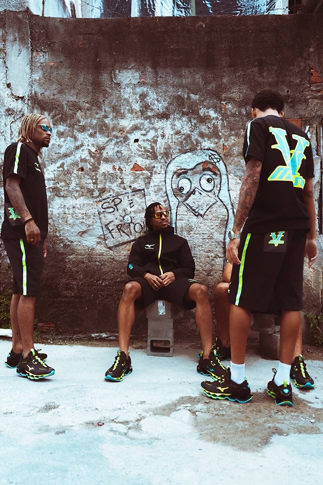 【2026年 3/21 発売】VRUNK × Mizuno WAVE PROPHECY 13.2 “Black/Light Blue/Yellow” (ブランク ミズノ ウェーブ プロフェシー) [D1GD2618-01]