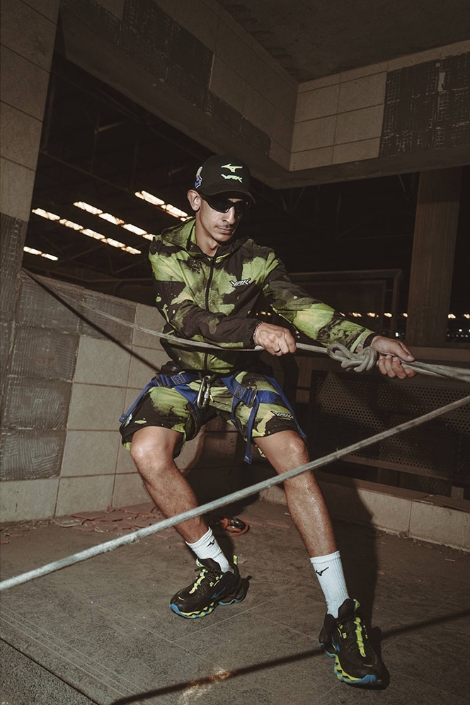 【2026年 3/21 発売】VRUNK × Mizuno WAVE PROPHECY 13.2 “Black/Light Blue/Yellow” (ブランク ミズノ ウェーブ プロフェシー) [D1GD2618-01]