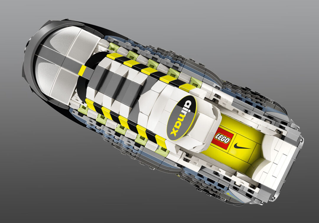ナイキ × レゴ “イエグラ エア マックス 95″が発売予定 (LEGO NIKE AIR MAX 95 “Neon/Yellow Gradation/ネオン/イエローグラデーション”)