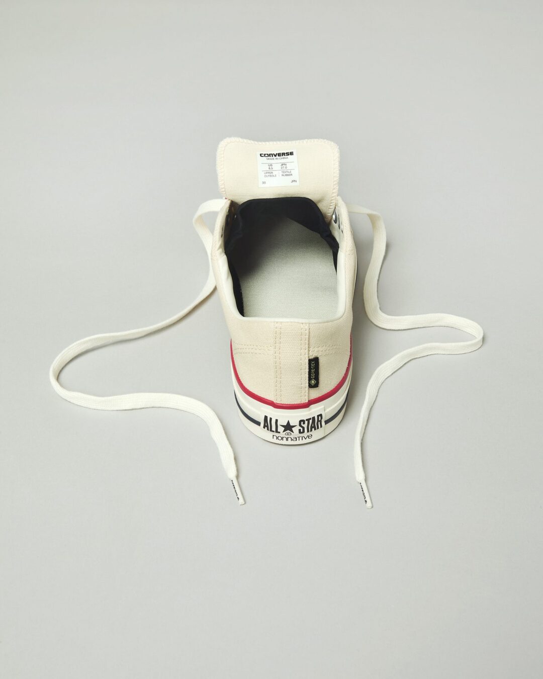 【2026年 3/20 発売】CONVERSE × nonnative ALL STAR GORE-TEX CENTERZIP OX / NN (ノンネイティブ コンバース オールスター ゴアテックス GTX)