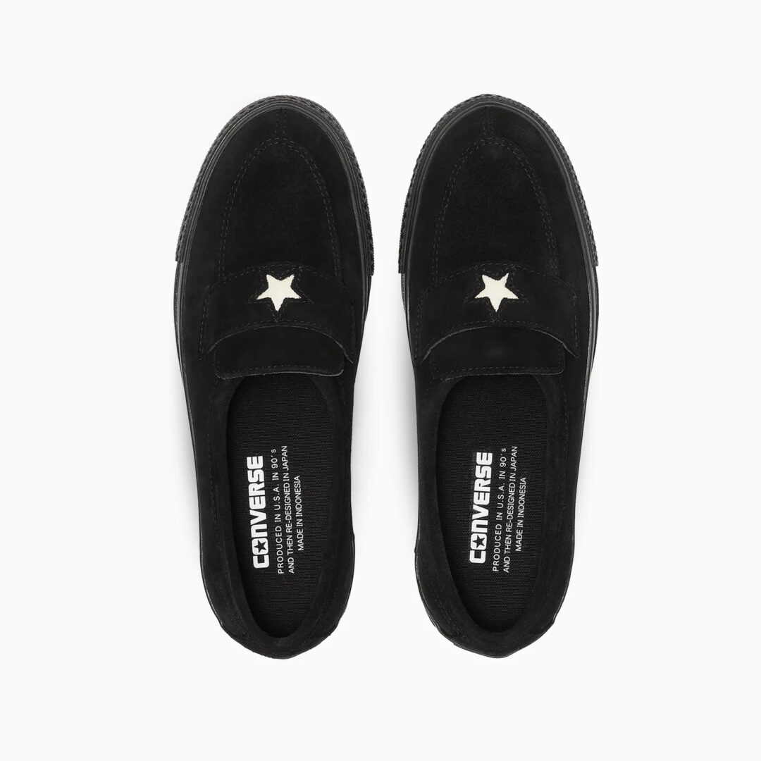 【2026年 4/10 & 4/13 発売】CONVERSE ADDICT ONE STAR LOAFER “Black” (コンバース ワンスター ローファー “ブラック”) [33900060]