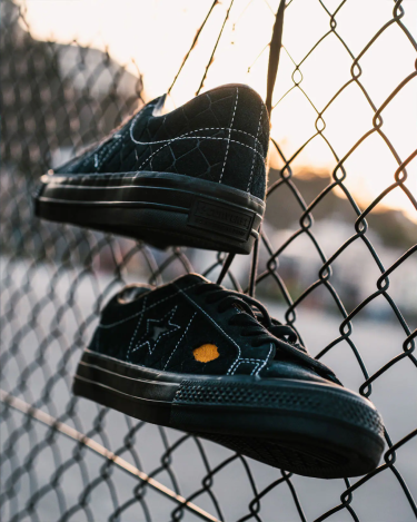 【2026年 3/17 発売】Heel Collective × CONVERSE ONE STAR SK “Black Monochrome” (ヒールコレクティブ コンバース ワンスター “ブラックモノクローム”) [33702620]