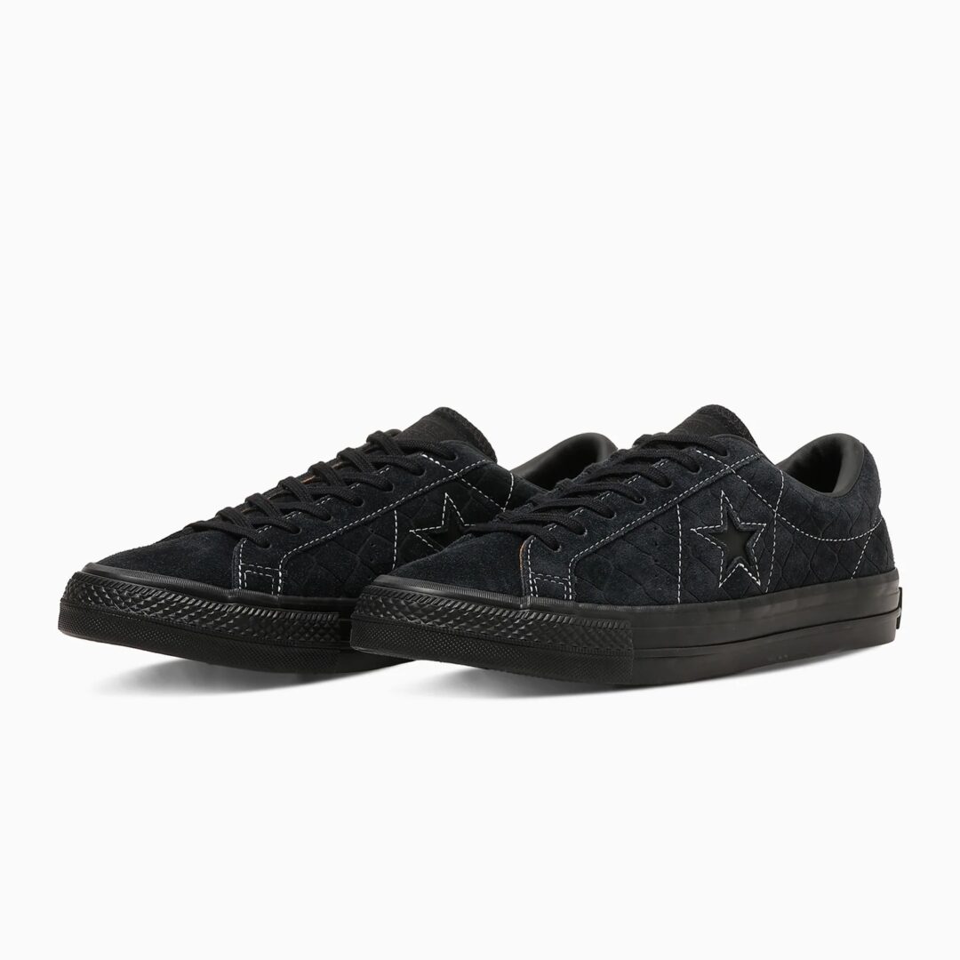 【2026年 3/17 発売】Heel Collective × CONVERSE ONE STAR SK “Black Monochrome” (ヒールコレクティブ コンバース ワンスター “ブラックモノクローム”) [33702620]