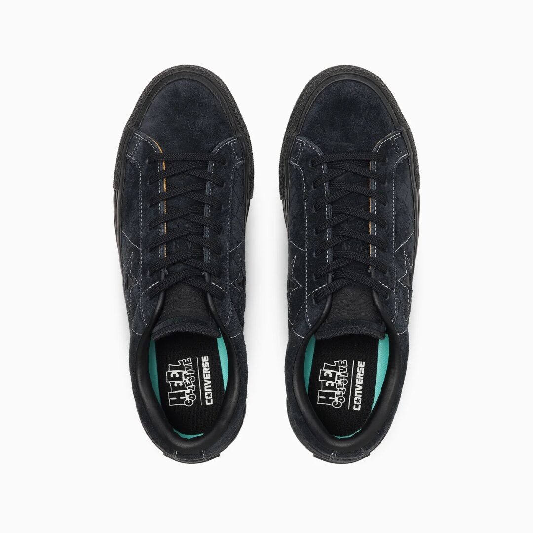【2026年 3/17 発売】Heel Collective × CONVERSE ONE STAR SK “Black Monochrome” (ヒールコレクティブ コンバース ワンスター “ブラックモノクローム”) [33702620]
