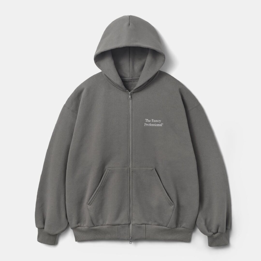 【2026年 3/14 抽選販売】ENNOY 2026 SS “DOUBLE ZIP HOODIE COTTON 100%” (エンノイ)