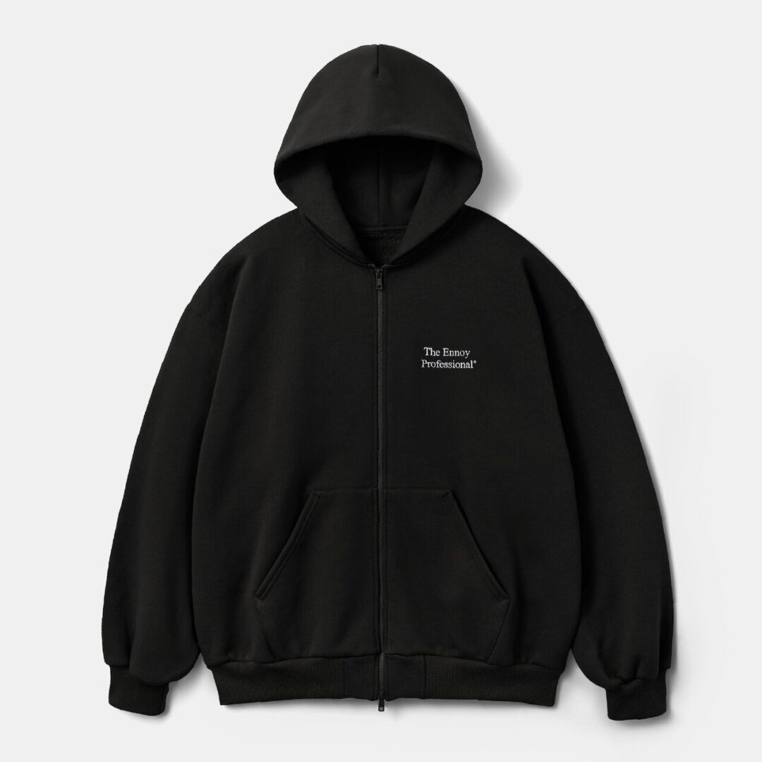 【2026年 3/14 抽選販売】ENNOY 2026 SS “DOUBLE ZIP HOODIE COTTON 100%” (エンノイ)