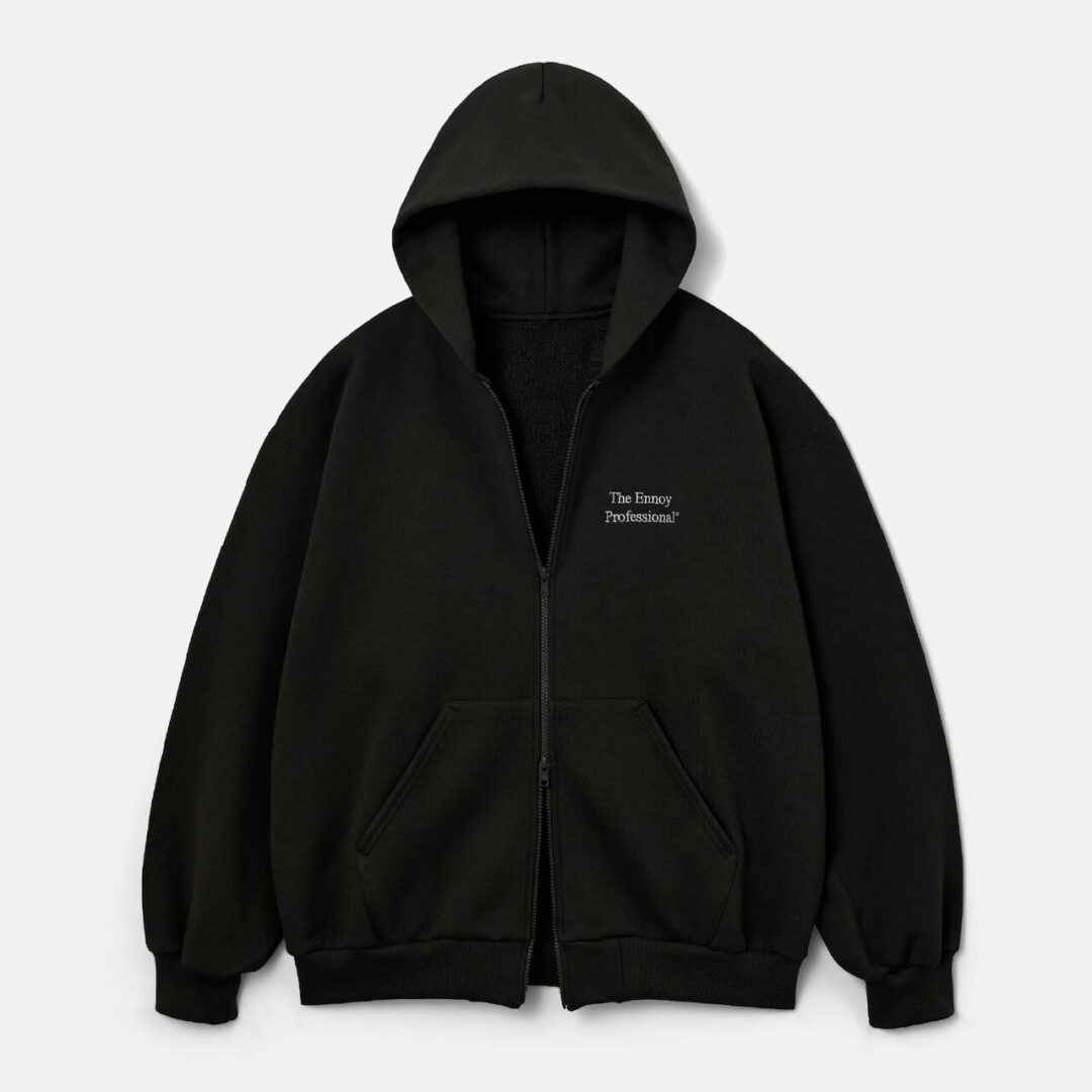 【2026年 3/14 抽選販売】ENNOY 2026 SS “DOUBLE ZIP HOODIE COTTON 100%” (エンノイ)