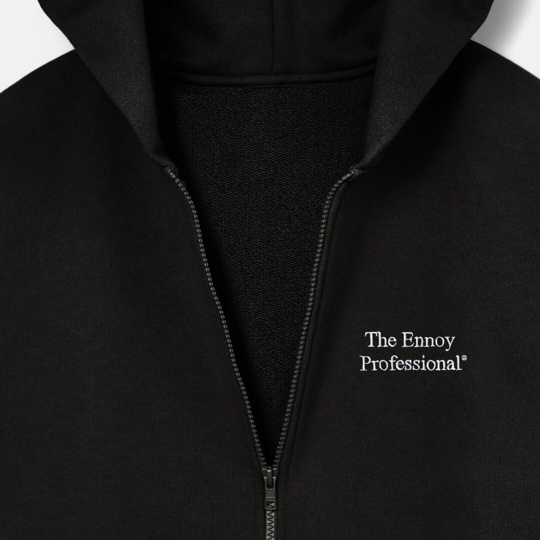 【2026年 3/14 抽選販売】ENNOY 2026 SS “DOUBLE ZIP HOODIE COTTON 100%” (エンノイ)