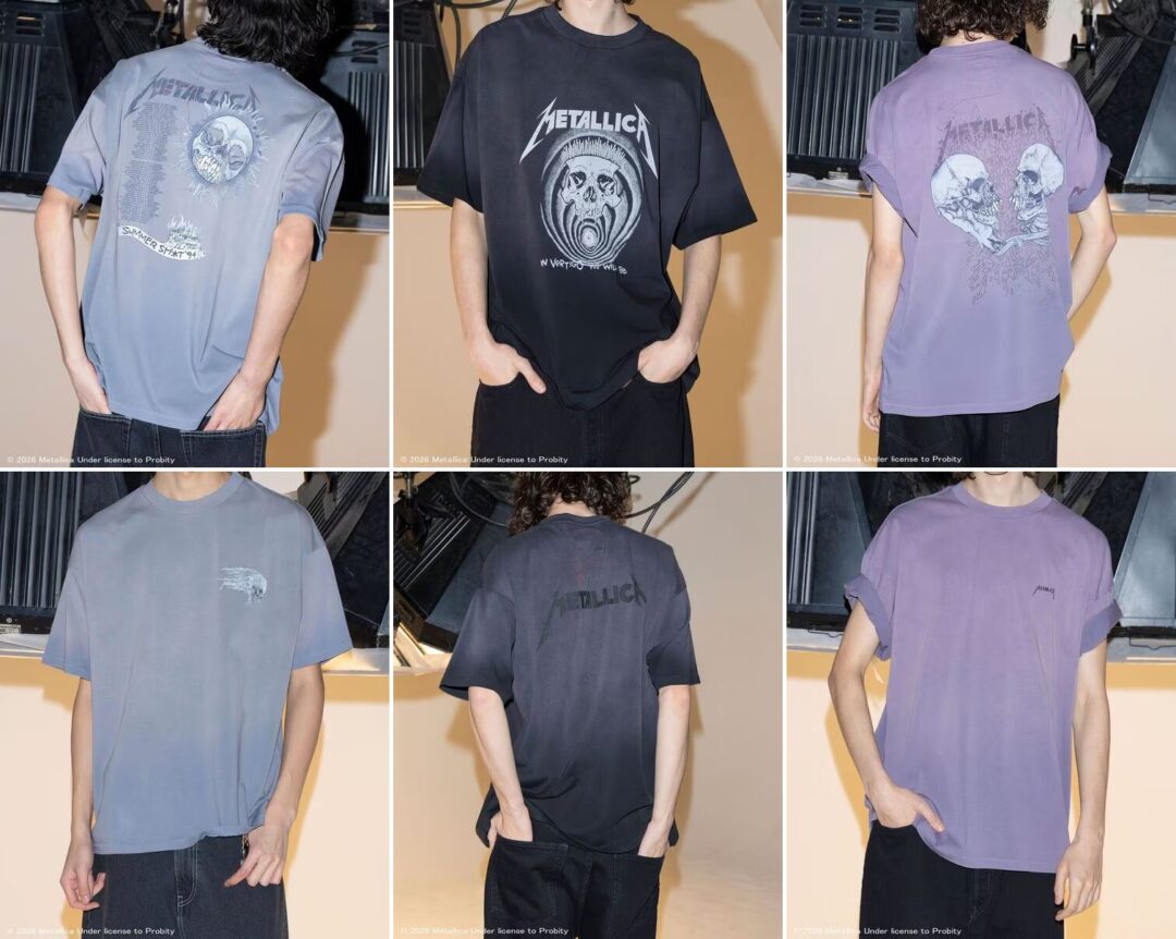METALLICA × monkey time “プリント Tシャツ”が2026年 3月下旬 発売 (メタリカ モンキータイム)