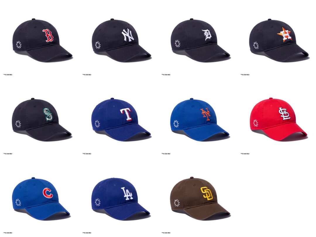 日向坂46 × New Era × MLB球団にフィーチャーしたコラボヘッドウェアが2026年 3/30 発売 (Hinatazaka46 ニューエラ エムエルビー)
