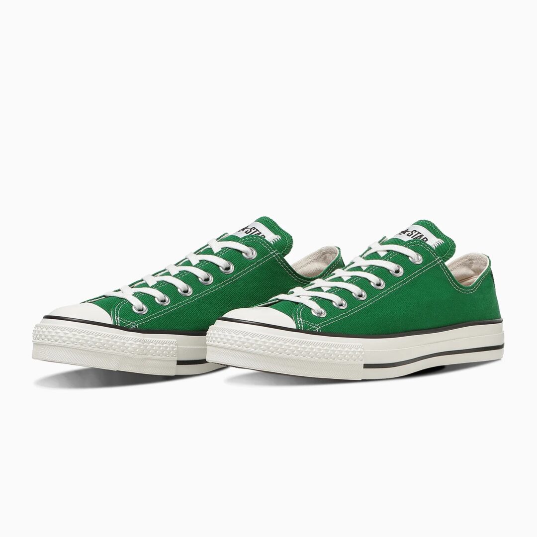 【2026年 3/10 発売】CONVERSE CANVAS ALL STAR J OX/HI “Tree Green” (MADE IN JAPAN コンバース キャンバス オールスター “ツリーグリーン”) [31317320/31317310]