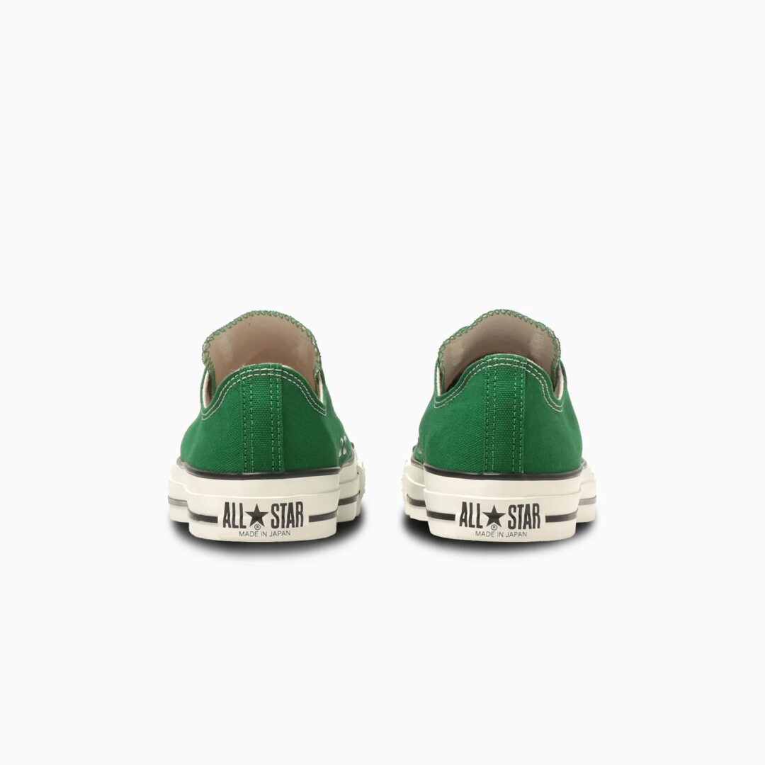 【2026年 3/10 発売】CONVERSE CANVAS ALL STAR J OX/HI “Tree Green” (MADE IN JAPAN コンバース キャンバス オールスター “ツリーグリーン”) [31317320/31317310]