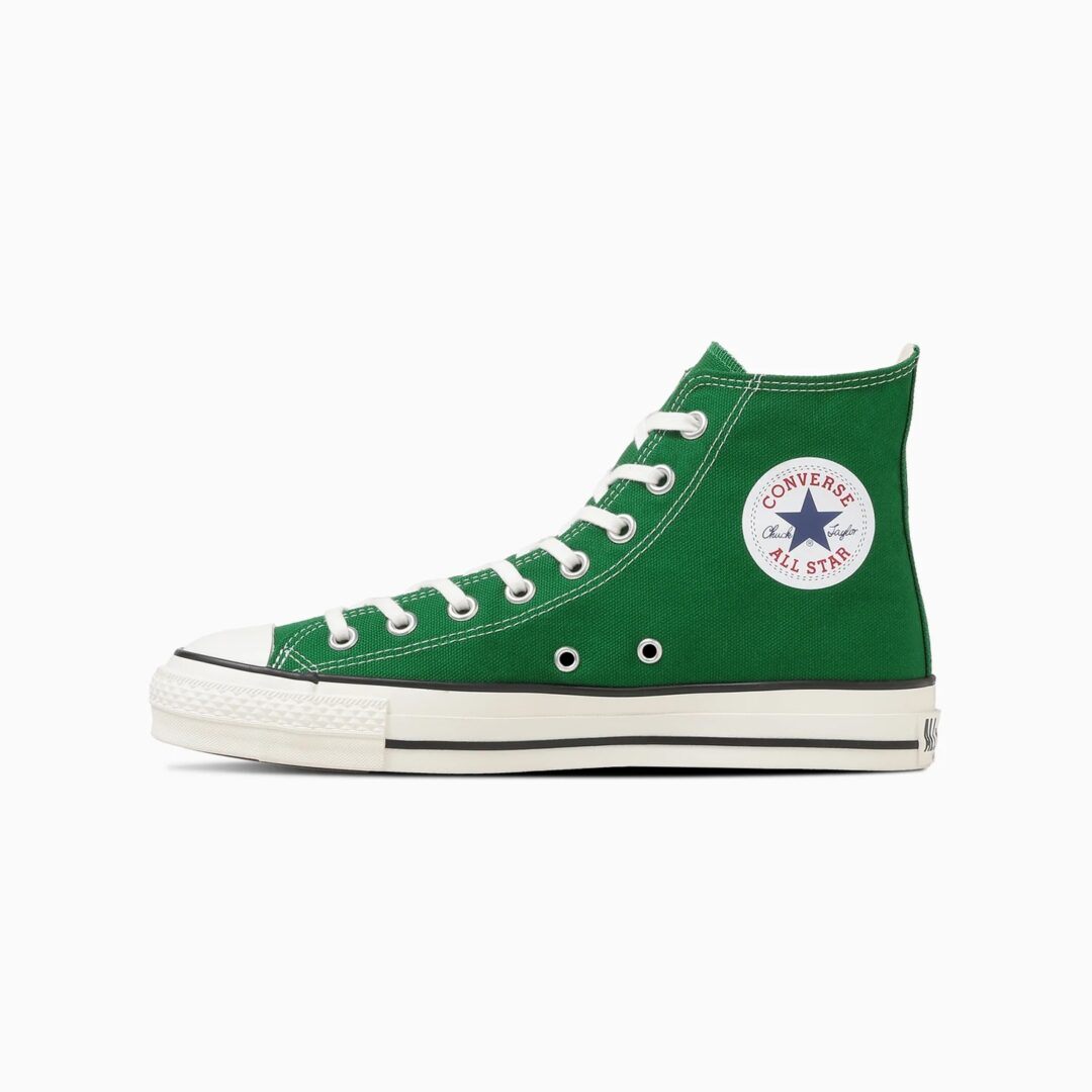 【2026年 3/10 発売】CONVERSE CANVAS ALL STAR J OX/HI “Tree Green” (MADE IN JAPAN コンバース キャンバス オールスター “ツリーグリーン”) [31317320/31317310]