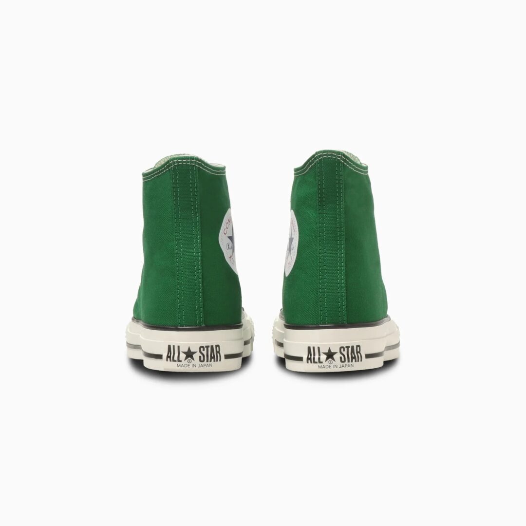 【2026年 3/10 発売】CONVERSE CANVAS ALL STAR J OX/HI “Tree Green” (MADE IN JAPAN コンバース キャンバス オールスター “ツリーグリーン”) [31317320/31317310]