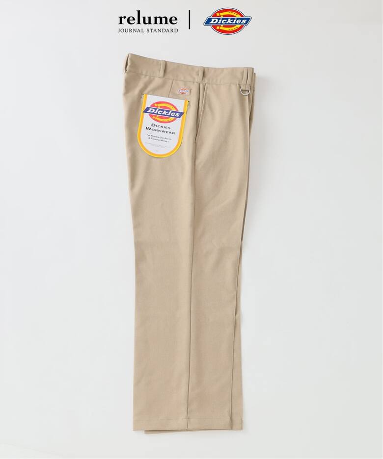 JOURNAL STANDARD relume × Dickies 2026 SS 別注 “ピンタック ワイドスラックス”が2026年 4月中旬 発売 (ジャーナルスタンダード ディッキーズ)