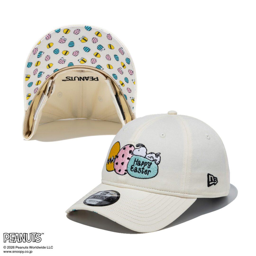 イースターを祝した New Era × Peanuts コラボキャップが2026年 3/12 発売 (ニューエラ ピーナッツ)
