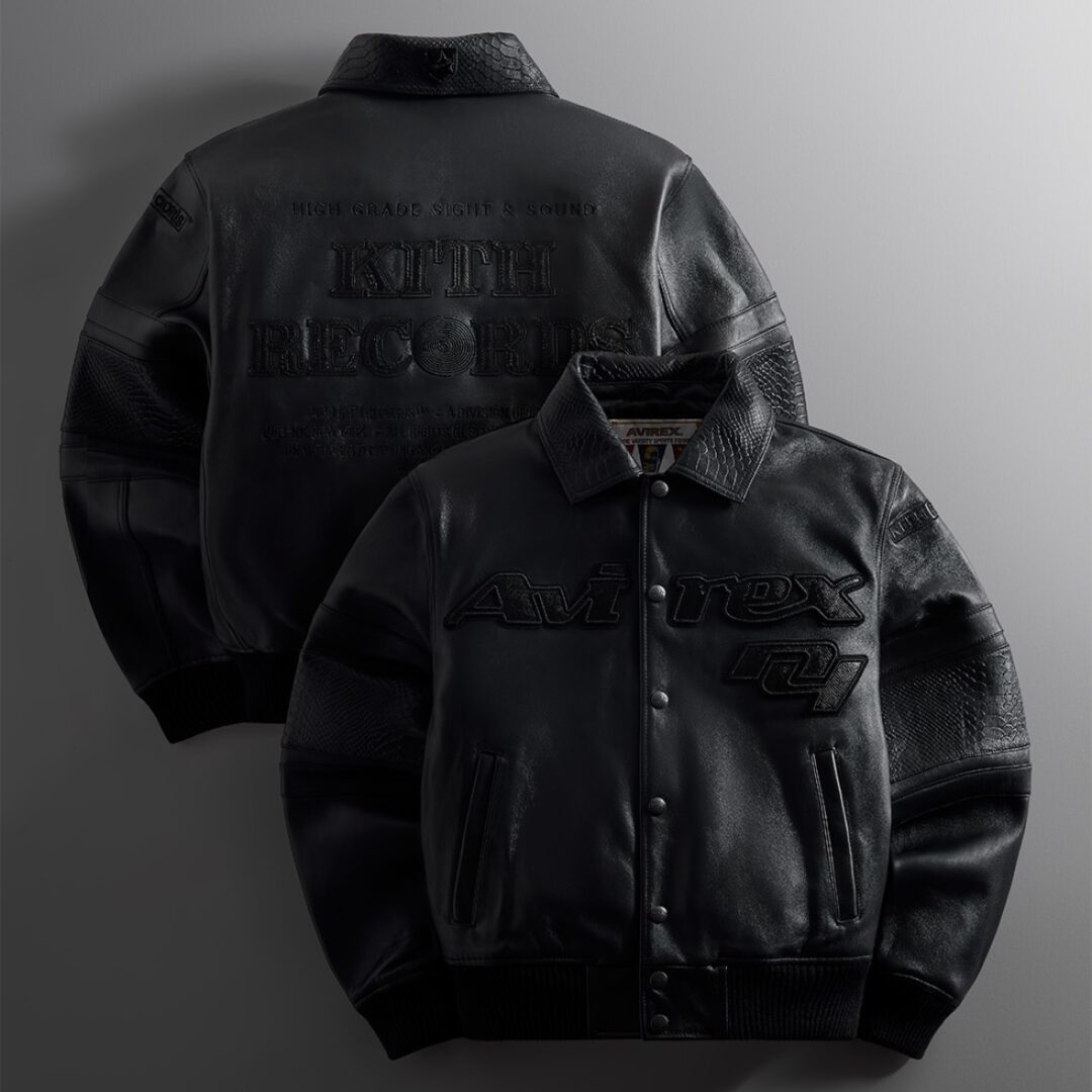 【Kith Records Avirex Leather Bomber Jacket】MONDAY PROGRAMが2026年 3/9 発売 (キス アヴィレックス)