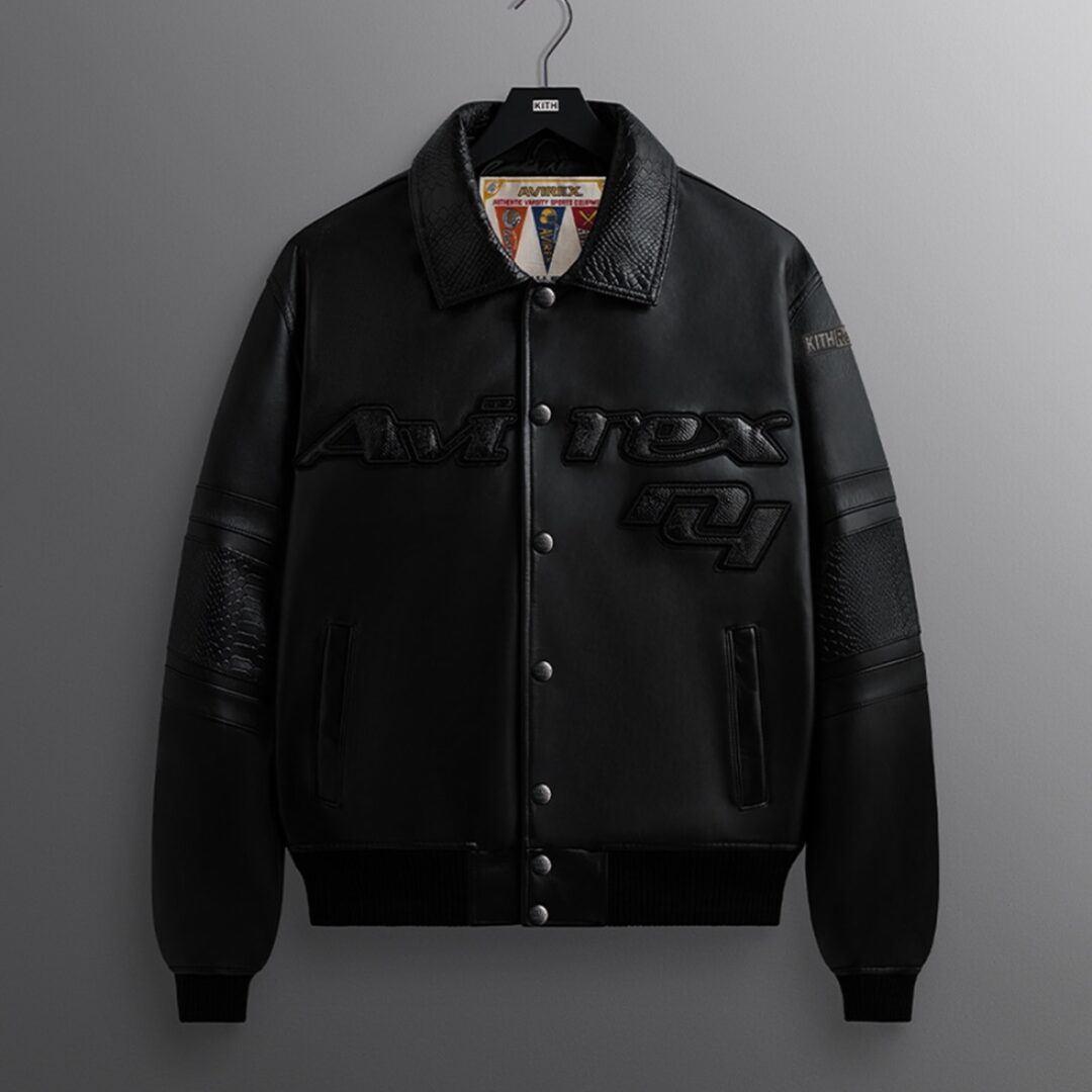 【Kith Records Avirex Leather Bomber Jacket】MONDAY PROGRAMが2026年 3/9 発売 (キス アヴィレックス)