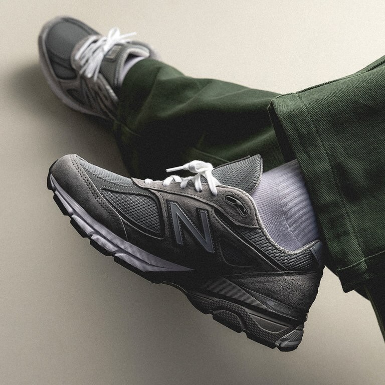 【2026年 リストック】New Balance U990v4 GR4 “Grey” Made in USA (ニューバランス メイドインUSA) [U990GR4]