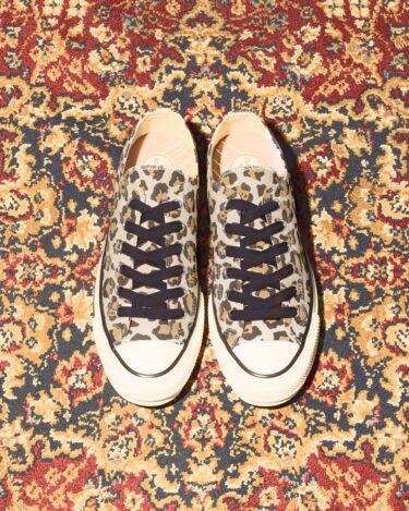 【2026年 4/10 & 4/13 発売】CONVERSE ADDICT CHUCK TAYLOR MATERIAL OX “Leopard” (コンバース アディクト チャックテイラー マテリアル "レパード") [33900050]