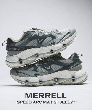【国内販路限定・2026年 4月中旬 発売】MERRELL SPEED ARC MATIS "Jelly Grey" (メレルスピード アーク マティス "ジェリー グレー") [J00004981]