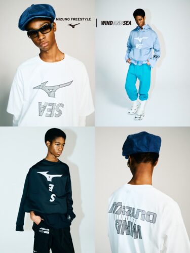 WIND AND SEA × Mizuno 2026 SS コラボが3/6 発売 (ウィンダンシー トイストーリー)