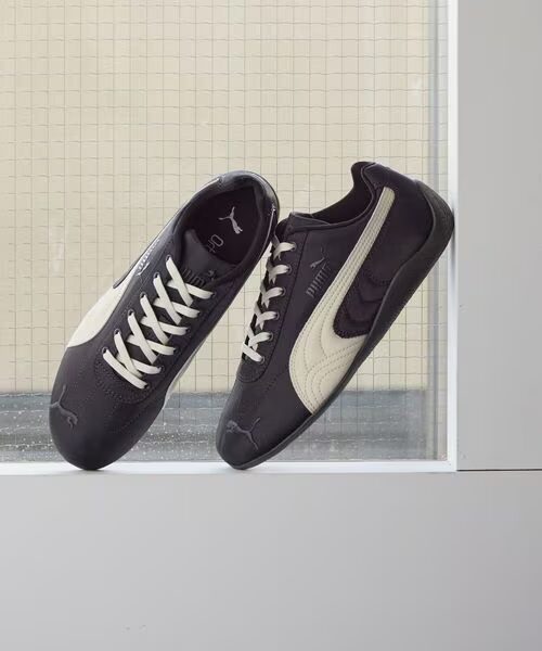 【2026年 4月中旬 発売】green label relaxing × PUMA SPEED CAT SATIN “Dark Grey” (グリーンレーベル リラクシング プーマ スピードキャット サテン "ダークグレー")