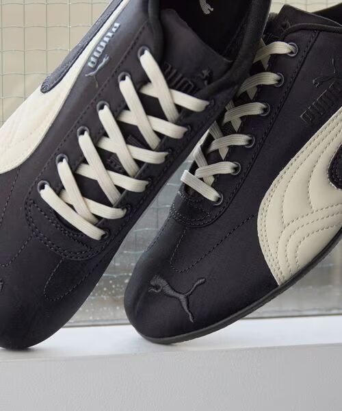 【2026年 4月中旬 発売】green label relaxing × PUMA SPEED CAT SATIN “Dark Grey” (グリーンレーベル リラクシング プーマ スピードキャット サテン “ダークグレー”)