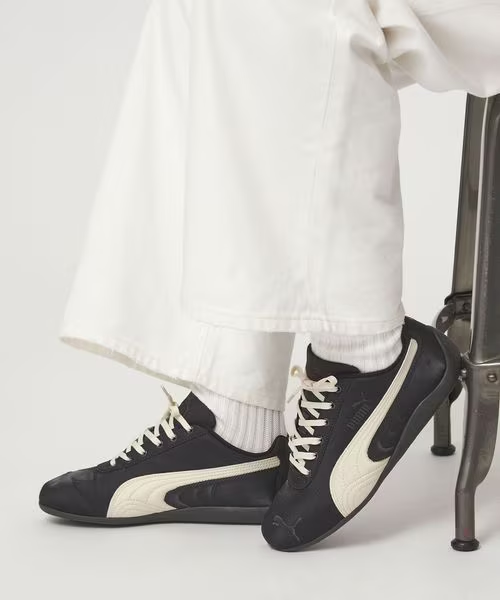 【2026年 4月中旬 発売】green label relaxing × PUMA SPEED CAT SATIN “Dark Grey” (グリーンレーベル リラクシング プーマ スピードキャット サテン “ダークグレー”)
