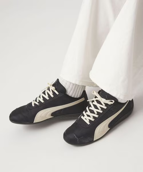 【2026年 4月中旬 発売】green label relaxing × PUMA SPEED CAT SATIN “Dark Grey” (グリーンレーベル リラクシング プーマ スピードキャット サテン “ダークグレー”)