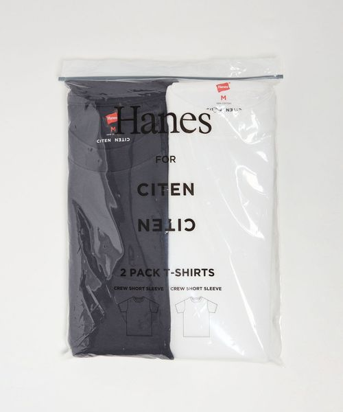 Hanes × CITEN 2026 SS 別注 “2パックロゴT”が3/19 発売 (ヘインズ シテン)