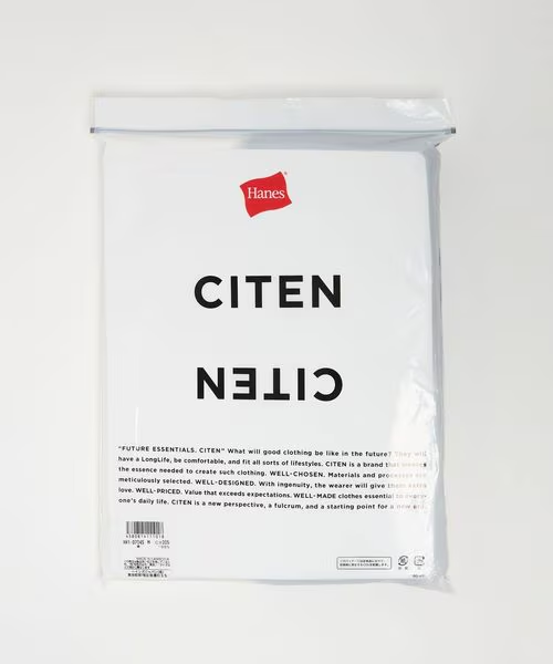 Hanes × CITEN 2026 SS 別注 “2パックロゴT”が3/19 発売 (ヘインズ シテン)