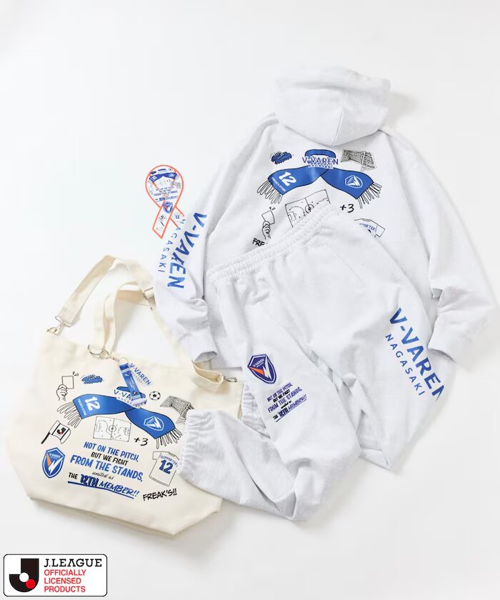 Jリーグ × FREAK’S STORE 2026 SS コラボ「V・ファーレン長崎」アイテムが 3/19 10:00~発売 (J.LEAGUE フリークスストア)