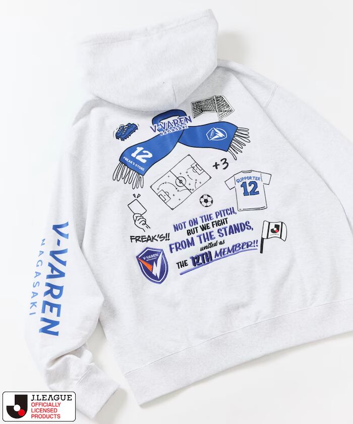 Jリーグ × FREAK’S STORE 2026 SS コラボ「V・ファーレン長崎」アイテムが 3/19 10:00~発売 (J.LEAGUE フリークスストア)