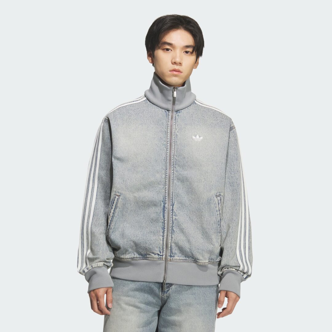 【2026年 3/13 発売】atmos × adidas Originals “Denim FireBird Track Top & Pants” (アトモス アディダス オリジナルス “デニム ファイヤーバード トラックトップ パンツ”) [KS2227/KS2230]