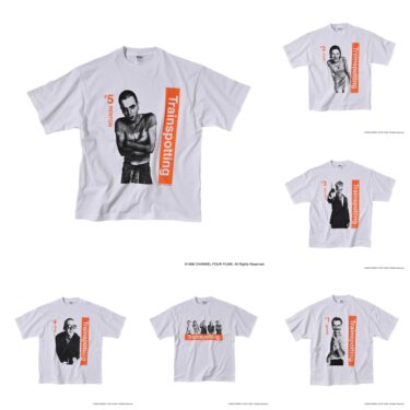 映画『トレインスポッティング』公開30周年を記念したオフィシャル復刻Tシャツが2026年 4/7 発売 (Trainspotting BARNEYS NEW YORK バーニーズ ニューヨーク)