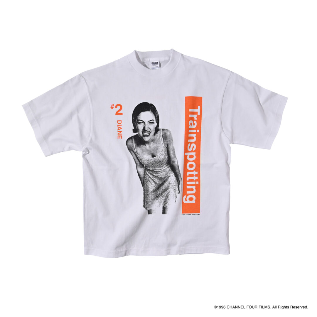 映画『トレインスポッティング』公開30周年を記念したオフィシャル復刻Tシャツが2026年 4/7 発売 (Trainspotting BARNEYS NEW YORK バーニーズ ニューヨーク)