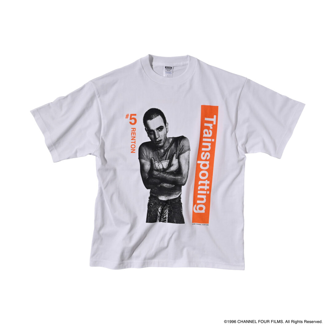 映画『トレインスポッティング』公開30周年を記念したオフィシャル復刻Tシャツが2026年 4/7 発売 (Trainspotting BARNEYS NEW YORK バーニーズ ニューヨーク)