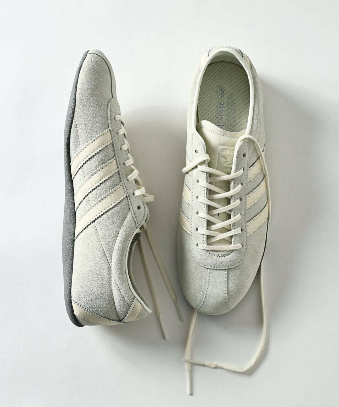 【2026年 4月下旬 発売】adidas Originals for EDIFICE/IENA TOKYO “White/Grey” (アディダス オリジナルス フォー イエナ/エディフィス トウキョウ “ホワイト/グレー”)
