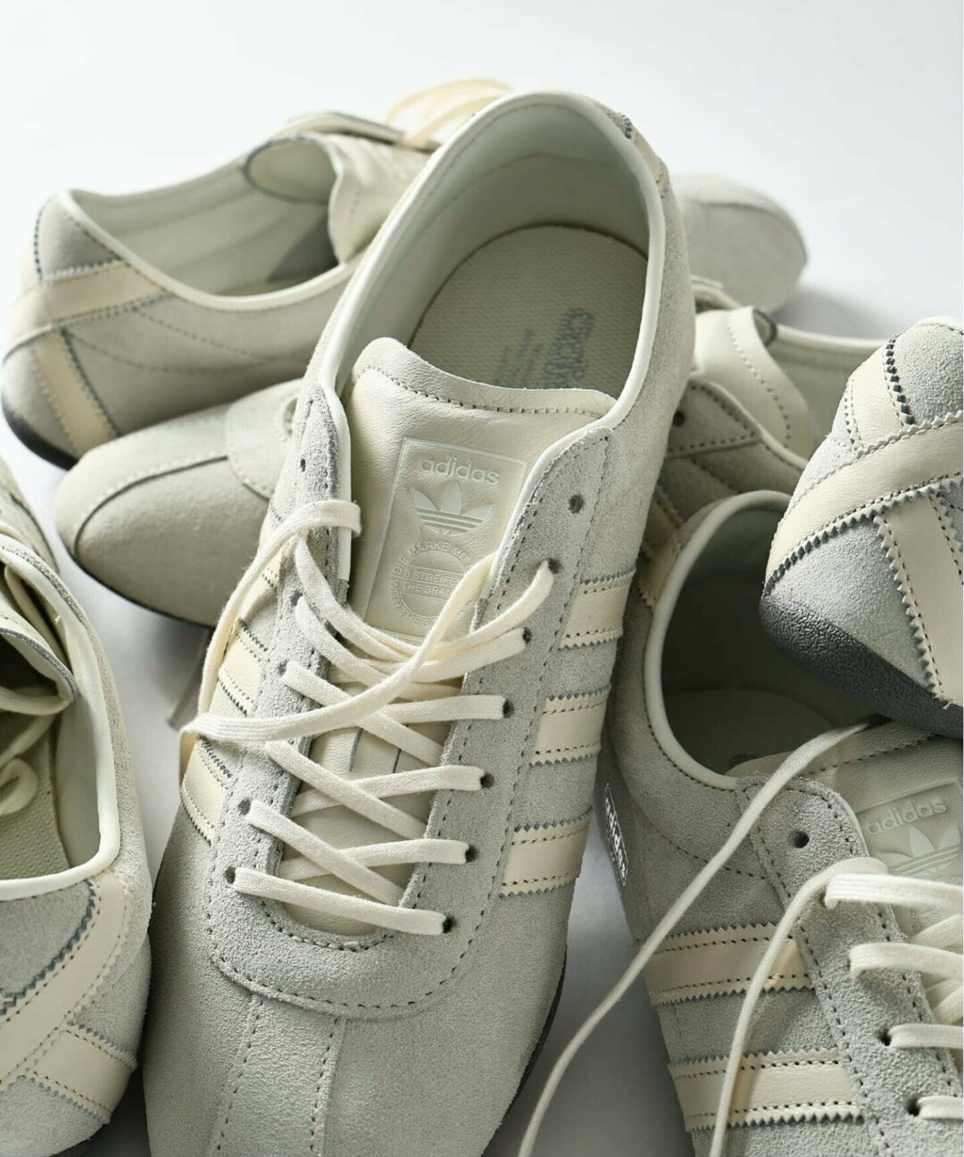 【2026年 4月下旬 発売】adidas Originals for EDIFICE/IENA TOKYO “White/Grey” (アディダス オリジナルス フォー イエナ/エディフィス トウキョウ “ホワイト/グレー”)