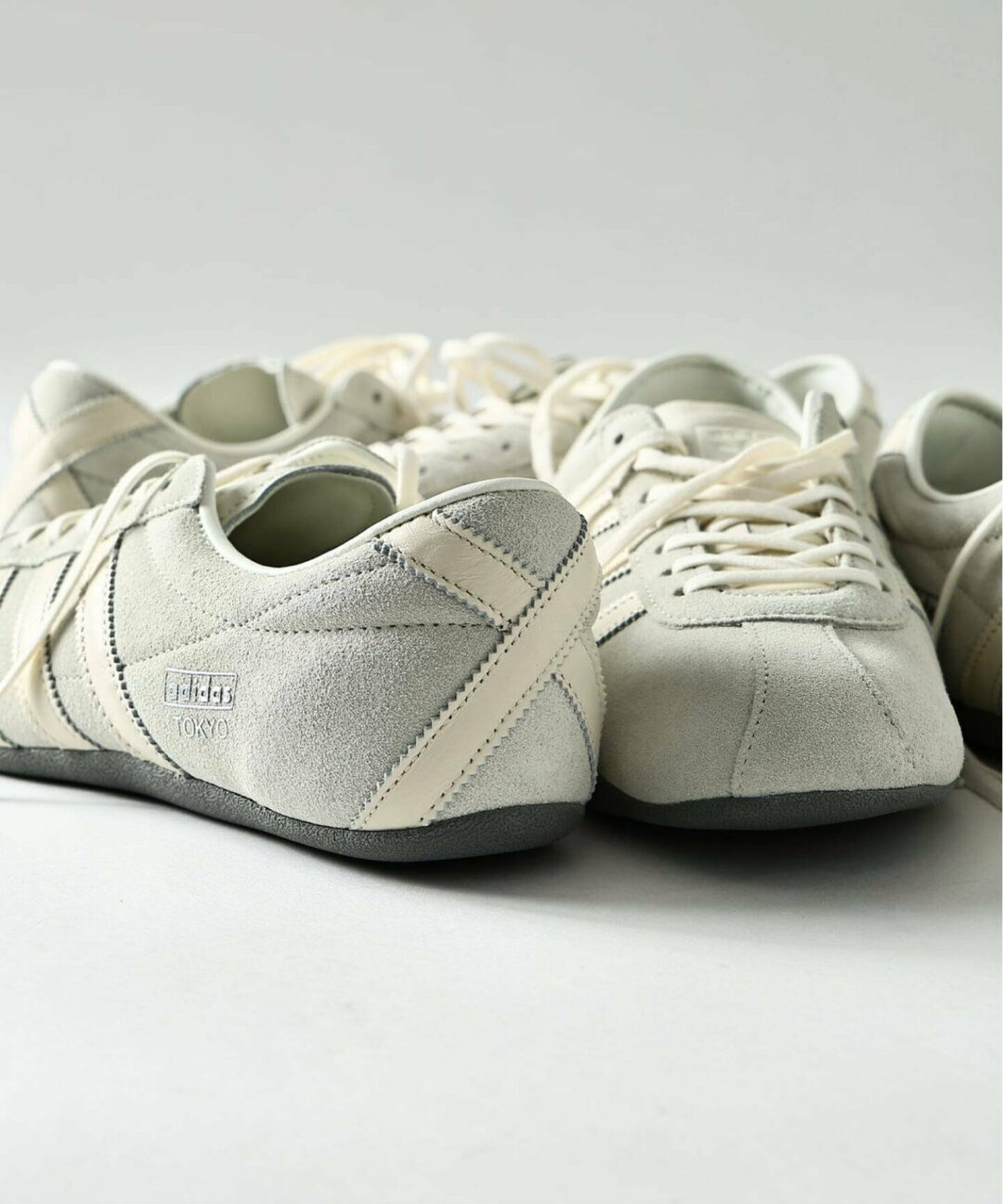 【2026年 4月下旬 発売】adidas Originals for EDIFICE/IENA TOKYO “White/Grey” (アディダス オリジナルス フォー イエナ/エディフィス トウキョウ “ホワイト/グレー”)