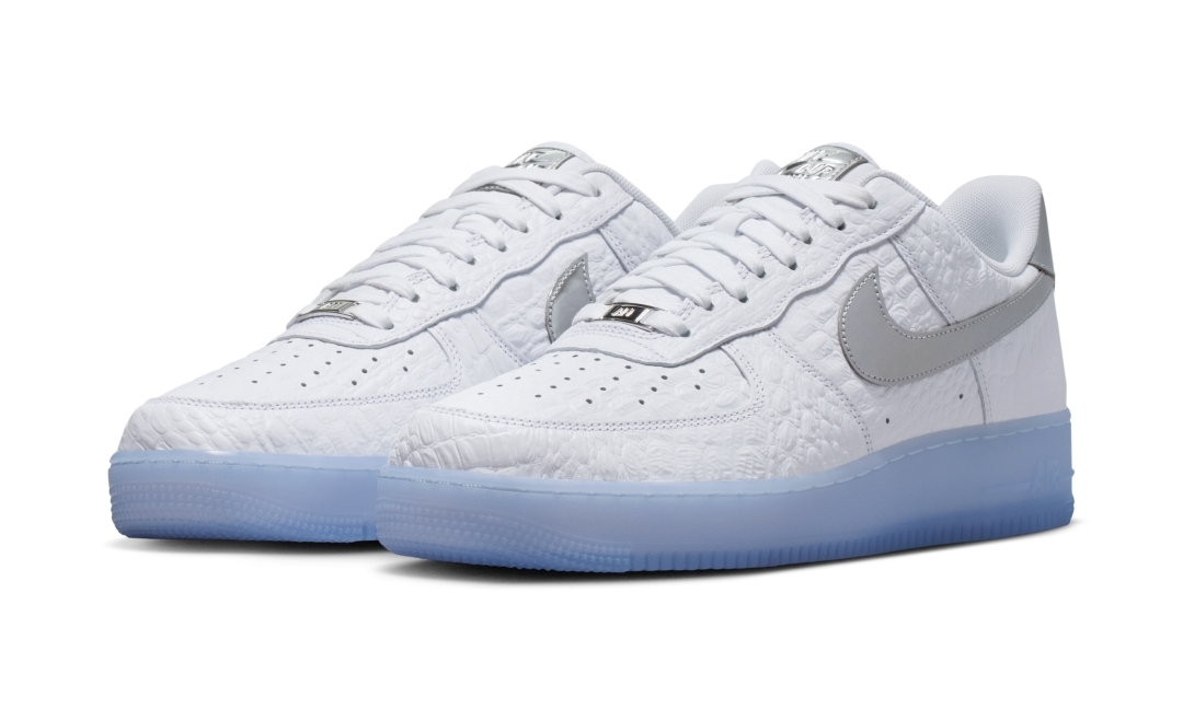 【2026年 発売】NIKE AIR FORCE 1 LOW “White/Blue Tint/Chrome” (ナイキ エア フォース 1 ロー “ホワイト/ブルーティント/クローム”) [IR1981-100]