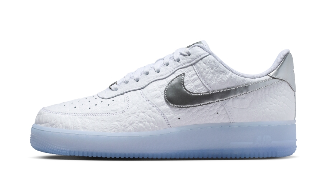 【2026年 3/20 発売】NIKE AIR FORCE 1 LOW “Croc/White/Chrome” (ナイキ エア フォース 1 ロー “クロコ/ホワイト/クローム”) [IR1981-100]