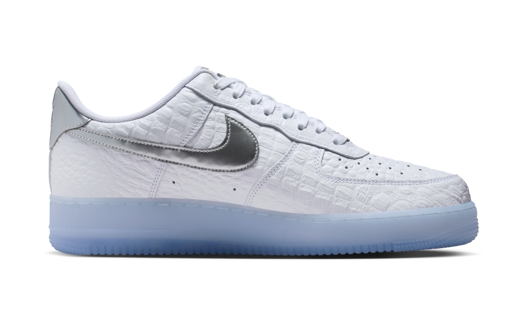 【2026年 3/20 発売】NIKE AIR FORCE 1 LOW “Croc/White/Chrome” (ナイキ エア フォース 1 ロー “クロコ/ホワイト/クローム”) [IR1981-100]