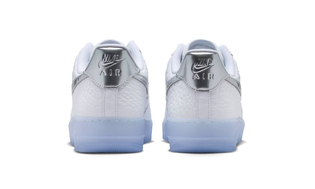 【2026年 3/20 発売】NIKE AIR FORCE 1 LOW “Croc/White/Chrome” (ナイキ エア フォース 1 ロー “クロコ/ホワイト/クローム”) [IR1981-100]