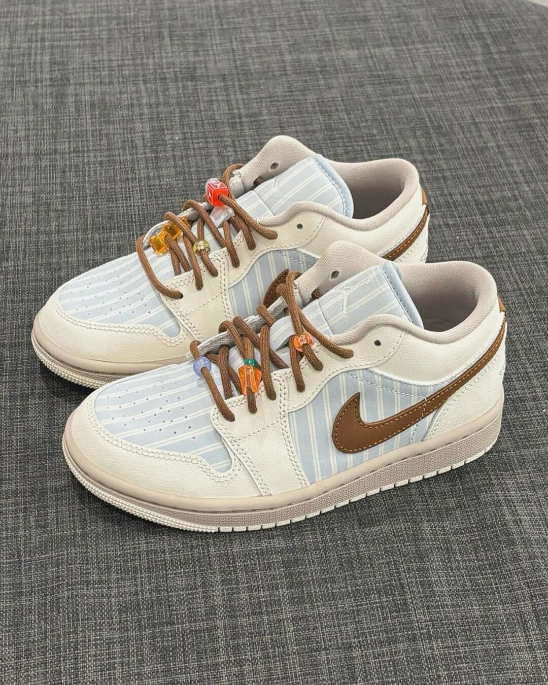 【2026年 発売予定】NIKE AIR JORDAN 1 LOW “Pinstripe” (ナイキ エア ジョーダン ロー “ピンストライプ”) [IR7553-422]