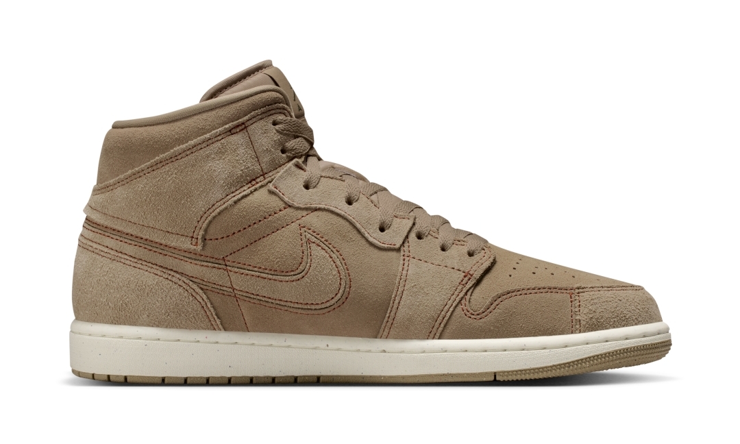 【2026年 発売予定】NIKE AIR JORDAN 1 MID SE CRAFT “Khaki/Pecan” (ナイキ エア ジョーダン 1 ミッド SE クラフト “カーキ/ピーカン”) [FQ3224-200]