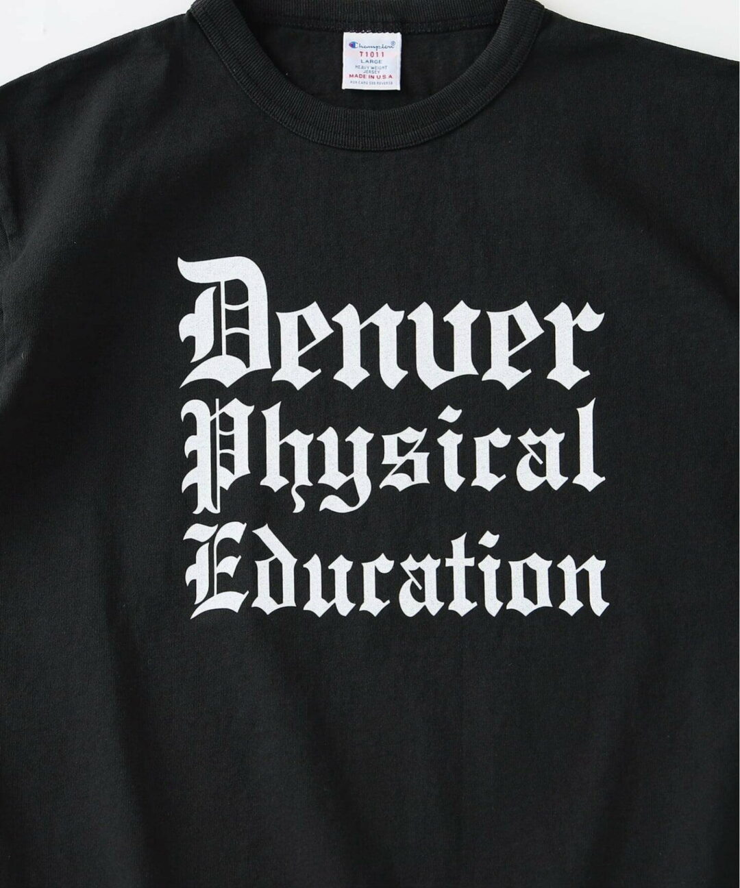 JOURNAL STANDARD relume × Champion 2026 SS 別注 “T1011 カレッジプリント Tシャツ”が5月上旬 発売 (チャンピオン ジャーナルスタンダード)