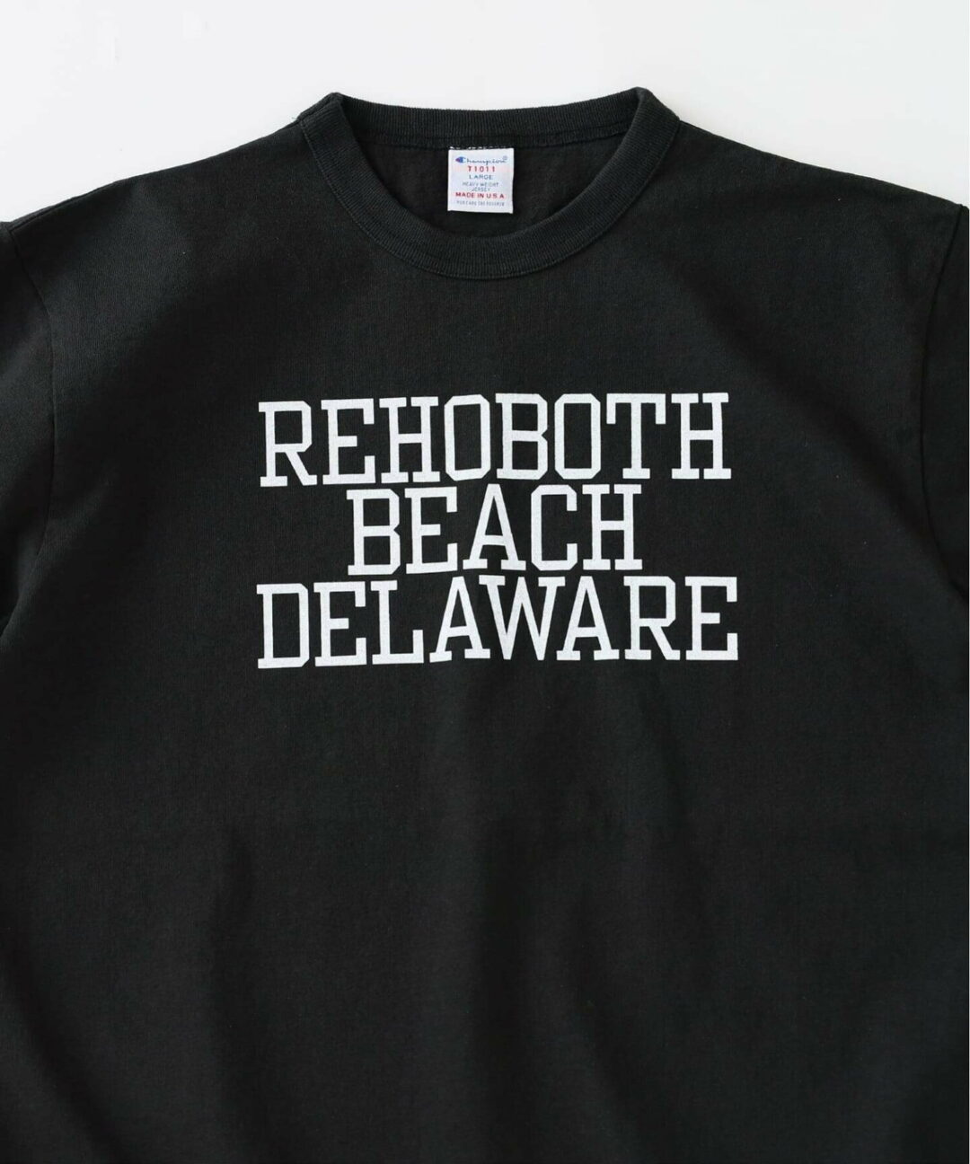 JOURNAL STANDARD relume × Champion 2026 SS 別注 “T1011 カレッジプリント Tシャツ”が5月上旬 発売 (チャンピオン ジャーナルスタンダード)