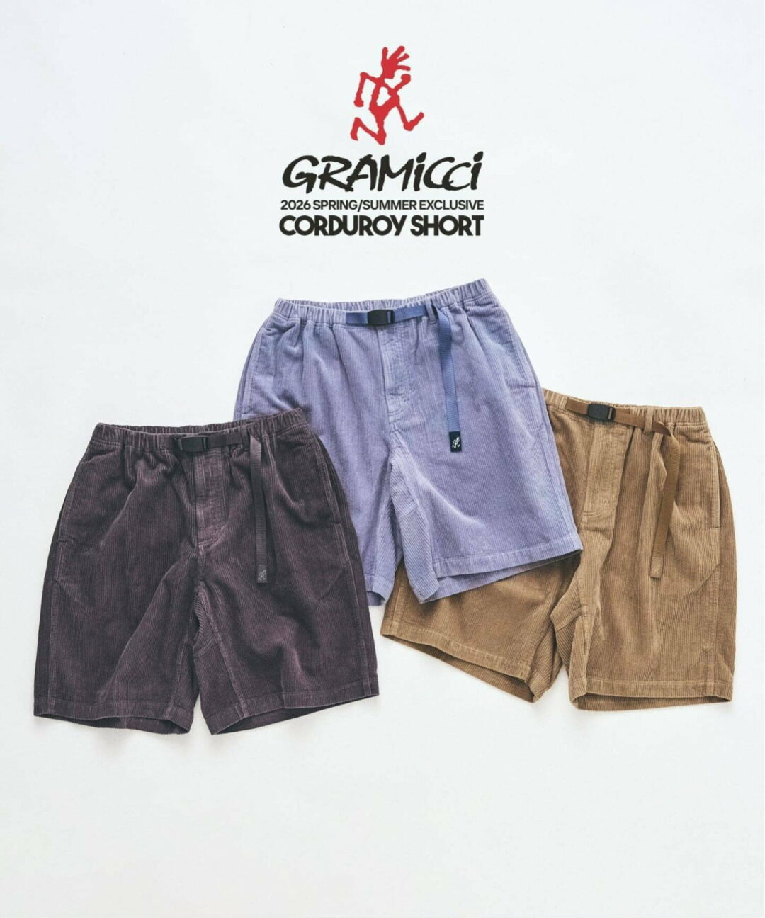 417 EDIFICE × Gramicci 2026 SS 別注 "コーデュロイショートパンツ"が5月上旬 発売 (エディフィス グラミチ)